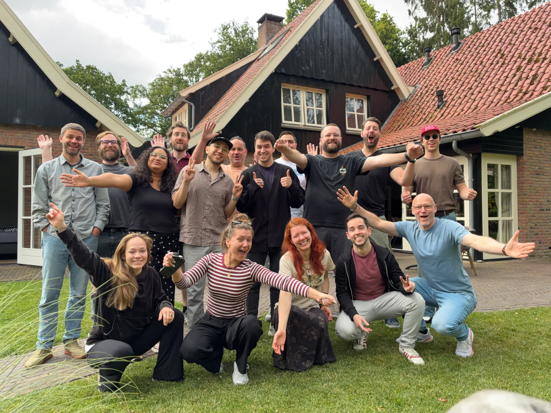 Das FoodTracks-Team beim Team-Offsite